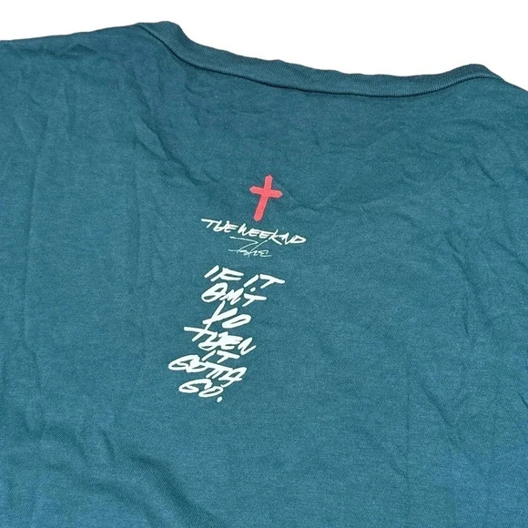 The Weeknd x Futura Legend of the Fall Toronto Tour L/S T Shirt Mens Large - Picture 5 of 9